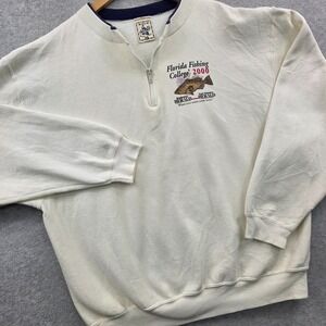 2000 VTG ALORE Florida Fishing College Naturecore Sweatshirt XL Made in USA